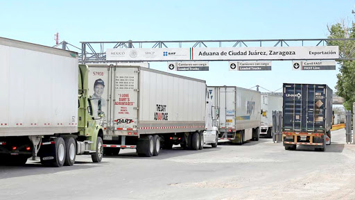 Aumenta a 611 mil 410 operaciones de comercio exterior en Ciudad Juárez