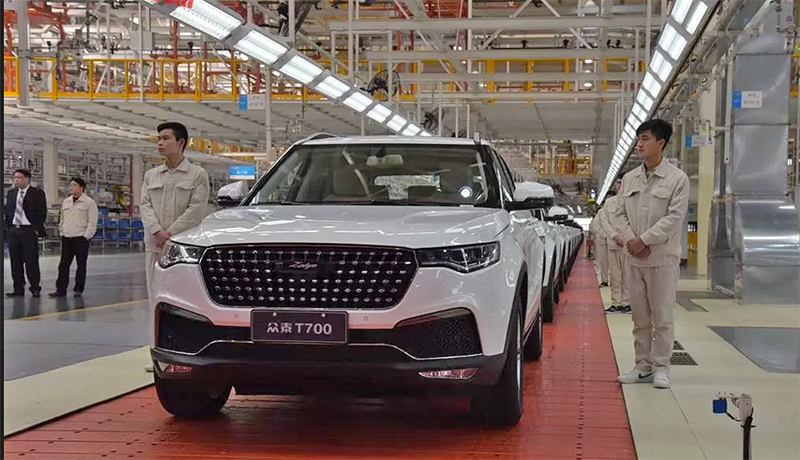 Sector automotriz chino rompe récord de producción de vehículos