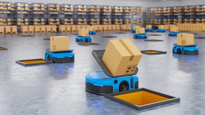 Robots móviles autónomos, una estrategia para bajar costos de operación en centros de distribución