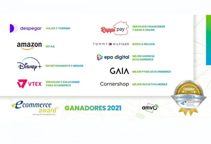 Estas son las empresas ganadoras de los eCommerce Awards México 2021