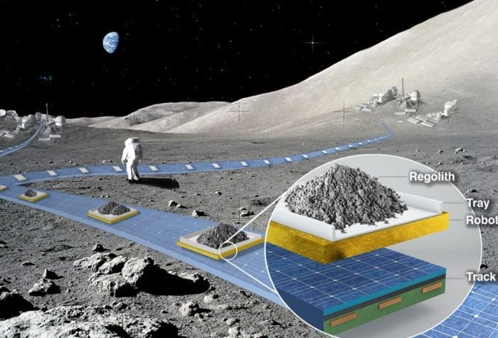 Desarrollo de tren flotante en la luna, vital para construcción de colonia en ese satélite