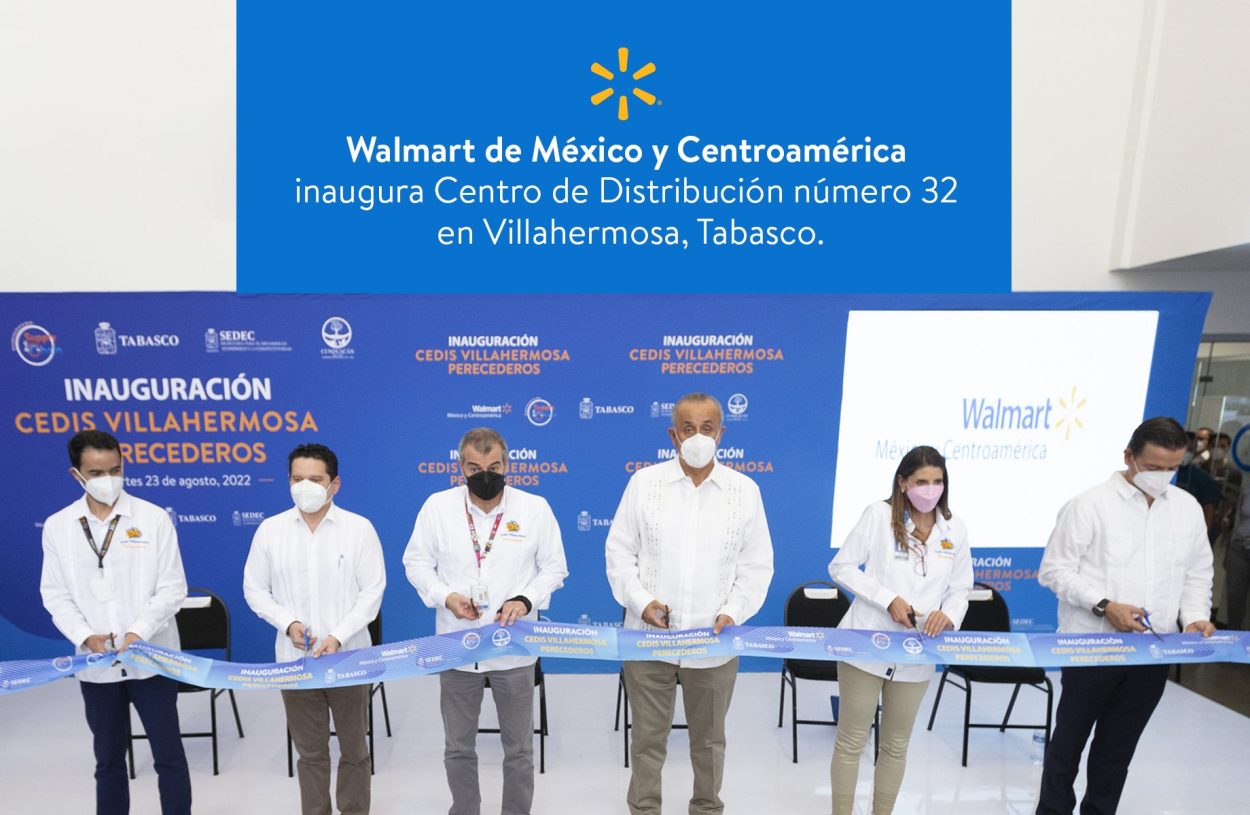 Nuevo centro de distribución Walmart en Tabasco