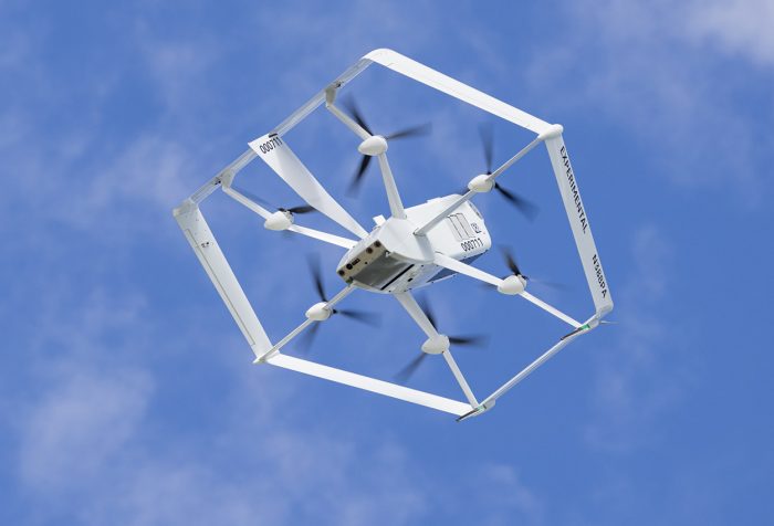 Amazon ultima su sistema de entregas con drones